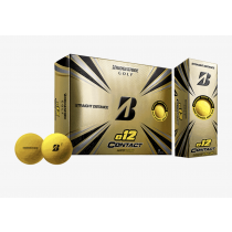 Bridgestone e12 Contact Golf Balls Yellow Dozen