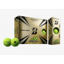 Bridgestone e12 Contact Golf Balls Matte Green Dozen