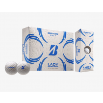 Bridgestone Lady Precept Golf Balls White Dozen